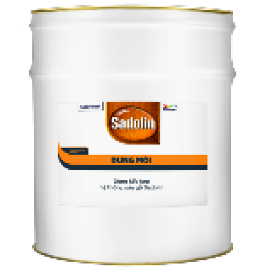 Dung Môi Sadolin là sản phẩm dùng để pha loãng Sơn Phủ PU Sadolin Nội Thất hoặc Sơn Lót PU