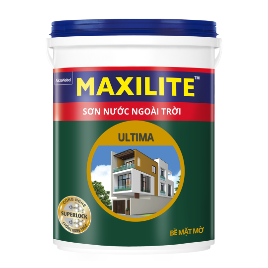 SƠN NƯỚC NGOÀI TRỜI MAXILITE ULTIMA cho nhà đẹp lâu hơn