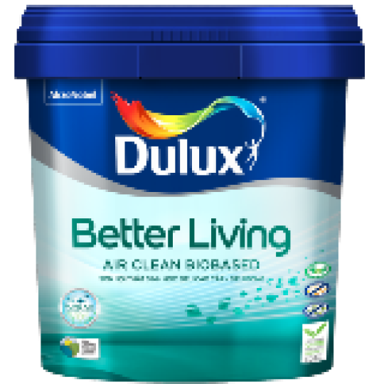 Dulux Better Living Air Clean – Siêu Bóng là sản phẩm sơn nội thất  sinh học 