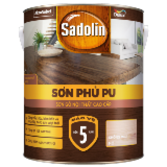 Sơn Phủ PU Cao Cấp Sadolin Nội Thất